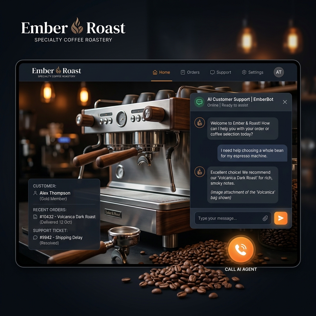 Ember & Roast AI Customer Service